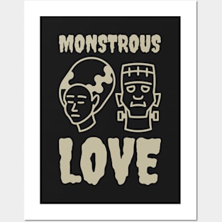 Monstrous Love - 4 Posters and Art